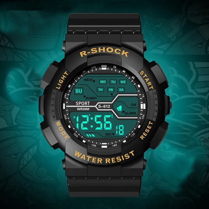 Multi-function electronic watch electronic outdoor luminous waterproof LED electronic watch
