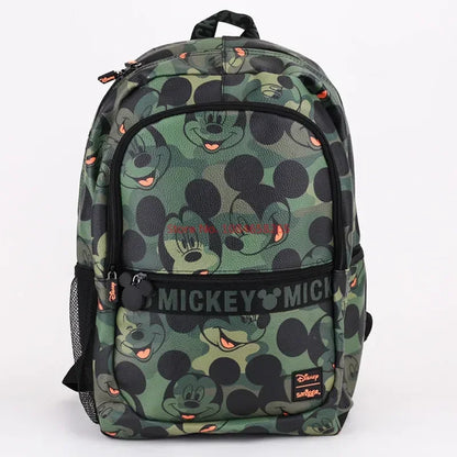 Genuine Australian Smiggle Schoolbag Cute Army Green Mickey Student Children's Large Capacity Backpack Meal Bag Student Gift