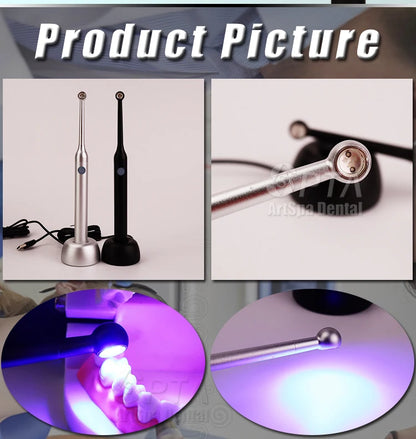 1 Second Dentistry Equipment Orthodontist Orthodontic Composite Curing Light LED Cure Lamp Dental Composite High Intensity