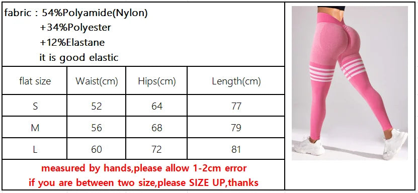 Women V Back Line Leggings Butt Lifting Gym Fitness Athletic Workout Elastic Leggins Outdoor Yoga Pants Sports Training Tights