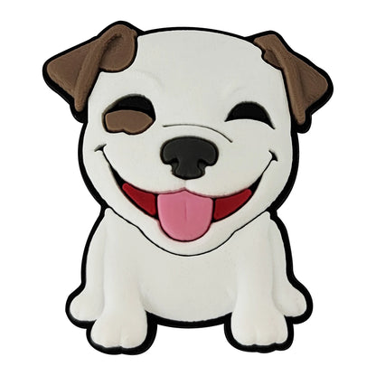 Animals Cute Dog Shoe Charms for Crocs Accessories Decoration Pin Bracelet Wristband DIY Kids Women Gifts