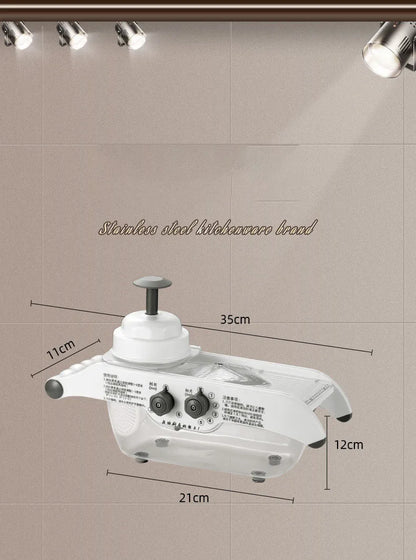 Multifunctional Lemon Grater Vegetable Slicer With Basket,Fruit Potato Chopper Carrot Cutter Slicer Kitchen Accessories