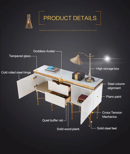 Dining Room Cabinet Sideboard Modern Simple Wooden Living Room Pantry Cabinet Storage Cabinet