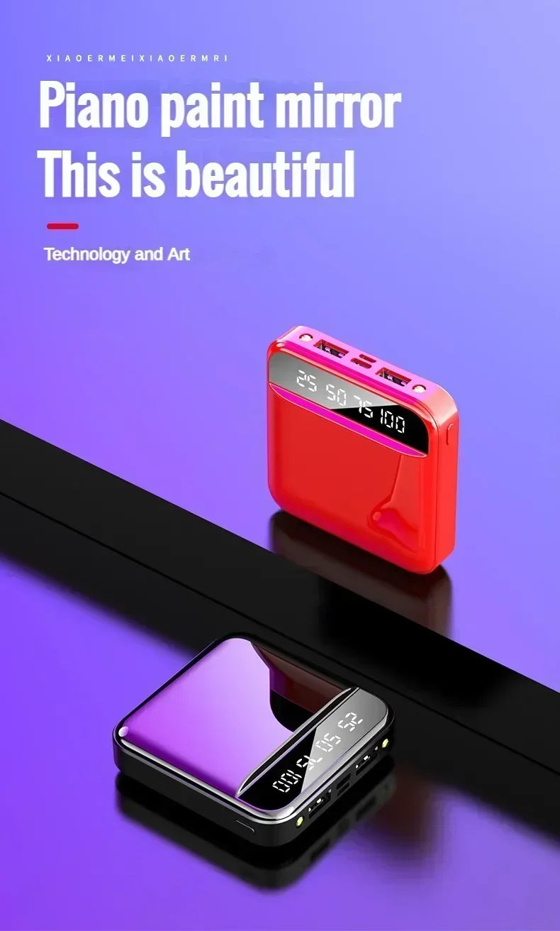 Xiaomi Power Bank 30000mAh Mini Power Bank Pocket Power Bank Small Portable Fast Charging Power Bank Mobile Phone Accessories