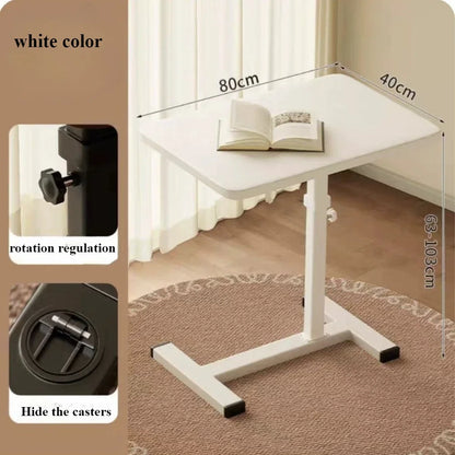 Bedside Table Mobile Lift Computer Desk Living Room Sofa Side Table Folding Desk Bedroom Simple in Bed Study Tables Workbench