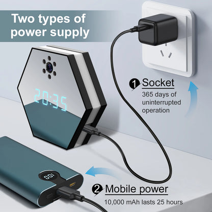 Indoor home surveillance camera, mobile phone, remote network, HD night vision, wireless camera, caretaker