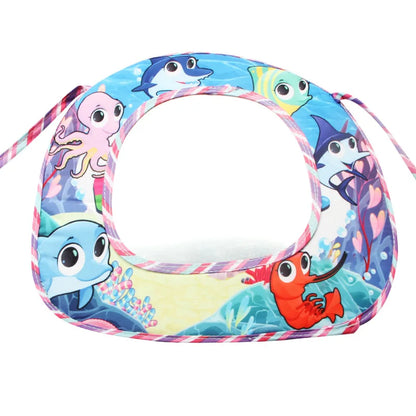 Black White View Back Seat Mirror Baby Car Mirror Safety Seat Headrest Rearview Mirror Baby Facing Rear Ward Car Kids Monitor