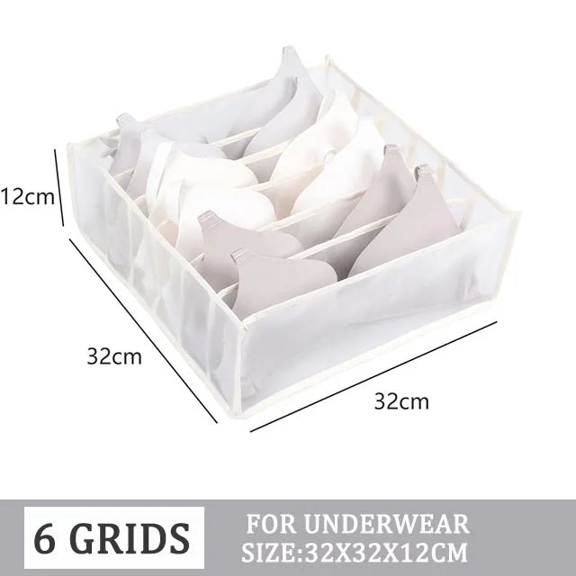 Closet Organizer Underwear Organizer For Wardrobe Clothes Organizers Cabinets Drawer Organizers Bra Socks Storage Organizer Box