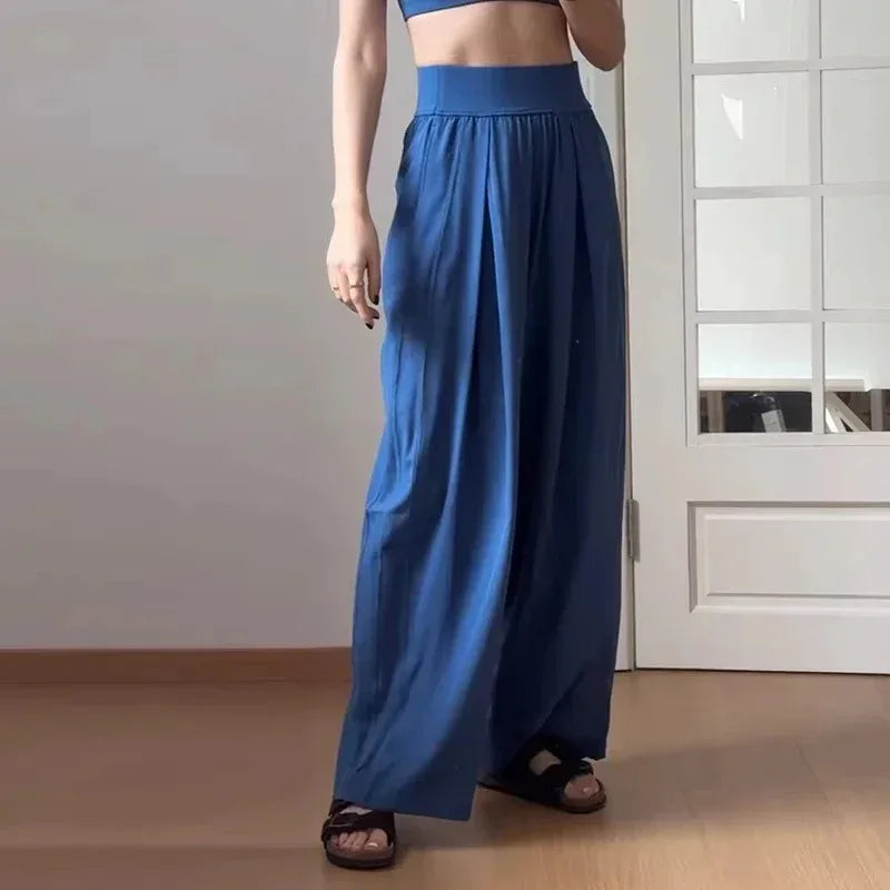 Yoga Pants Women Summer Casual Pants Loose Breathable Sports Running Fitness Pants