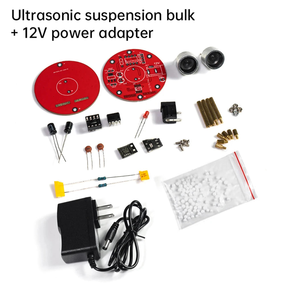 DIY Electronic Kits Ultrasonic Suspension Standing Wave Controller DIY Soldering Acoustic Suspension Science Learn Tool