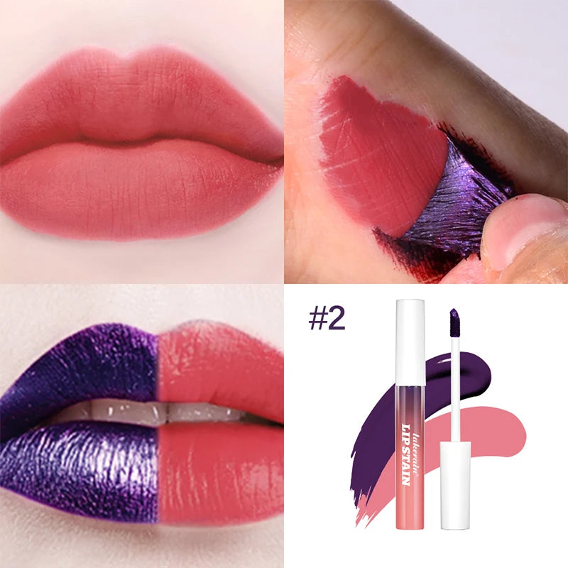 New Lip Stain Peel Off And Reveal  Long Lasting Waterproof Pink Lip Tint Transfer Proof Natural Lip Stain Tear Off Lip Gloss