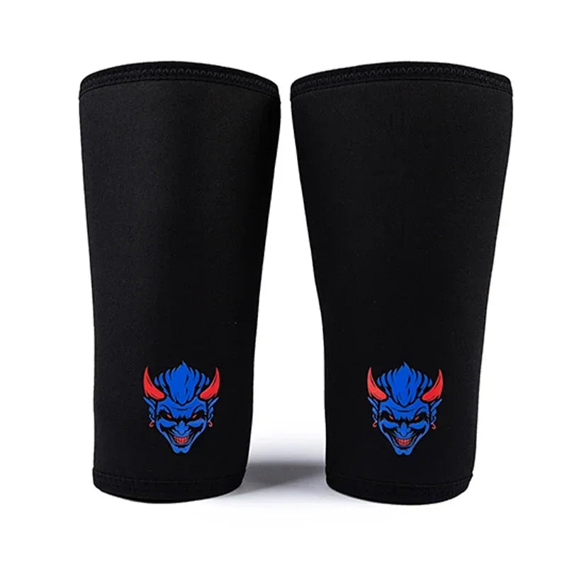 1 Pair Fitness Powerlifting Knee Pads Squat Support Weightlifting Knee Sleeve Strength Lifting Pads Gym Training Knee Covers