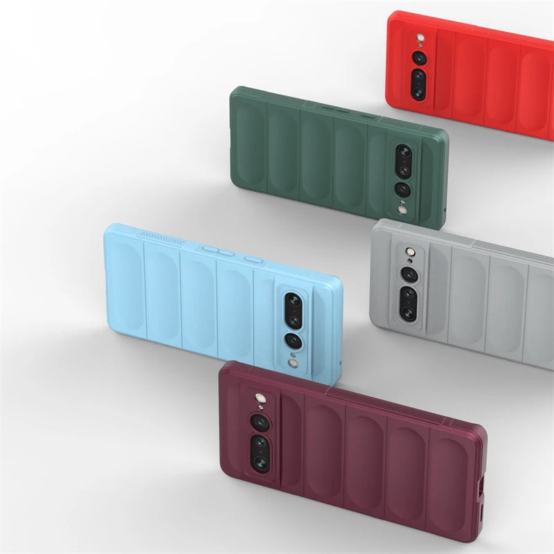 For Google Pixel 7 Pro Case For Google Pixel 7 Pro 6A Capas Soft TPU Shockproof Lens Protective Fundas Google Pixel 7 8 Pro 7A