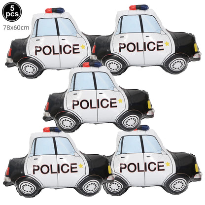 Police Party Birthday Decorations Tableware Police Party Plates Napkins Party Supplies Police Officer Theme Birthday Party Decor