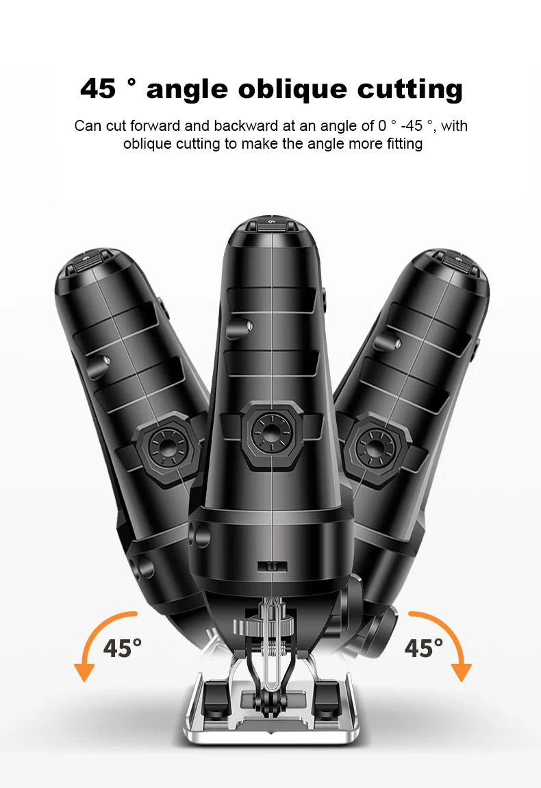 Electric Curve Saw Woodworking Saw Electric Saw Household wooden Board Cutting Machine Reciprocating Saw Small Handheld woodwork