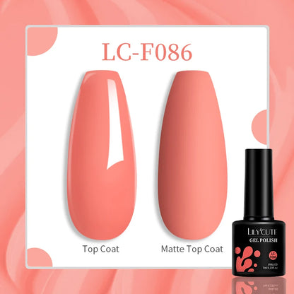 LILYCUTE 7ML Soft Gel Tip Adhesive Glue For False Tips Extend Press On Nails Nail Art Long Lasting Soak Off UV Gel Nail Polish