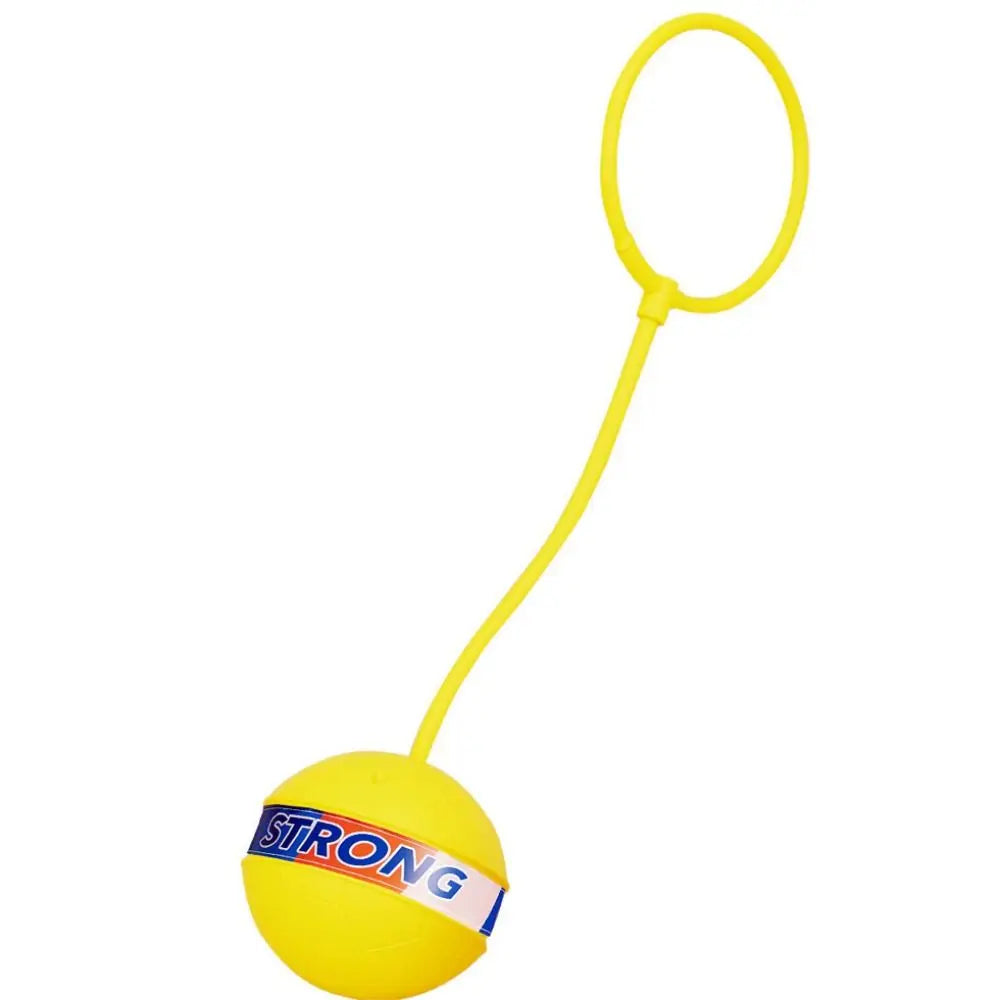 Foot Hoop Ball Luminous Foot Jumping Ball Skip Ropes Sports Exercise Sports Reaction Training Ball Height Growth on String