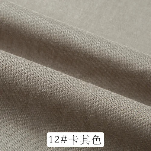 Cotton Summer Solid Color Clothing Lining Cloth White Cotton Dress Mesh Cotton Clothes Lining Fabric
