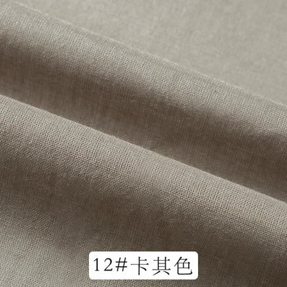 Cotton Summer Solid Color Clothing Lining Cloth White Cotton Dress Mesh Cotton Clothes Lining Fabric