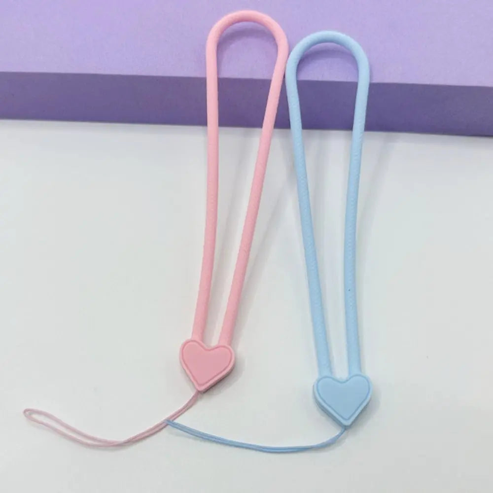 Silicone Wrist Hand Strap Phone Lanyard Short Rope Mobile Phone Strap Phone Charms Pendant Phone Hanging Rope For Mobile Phone