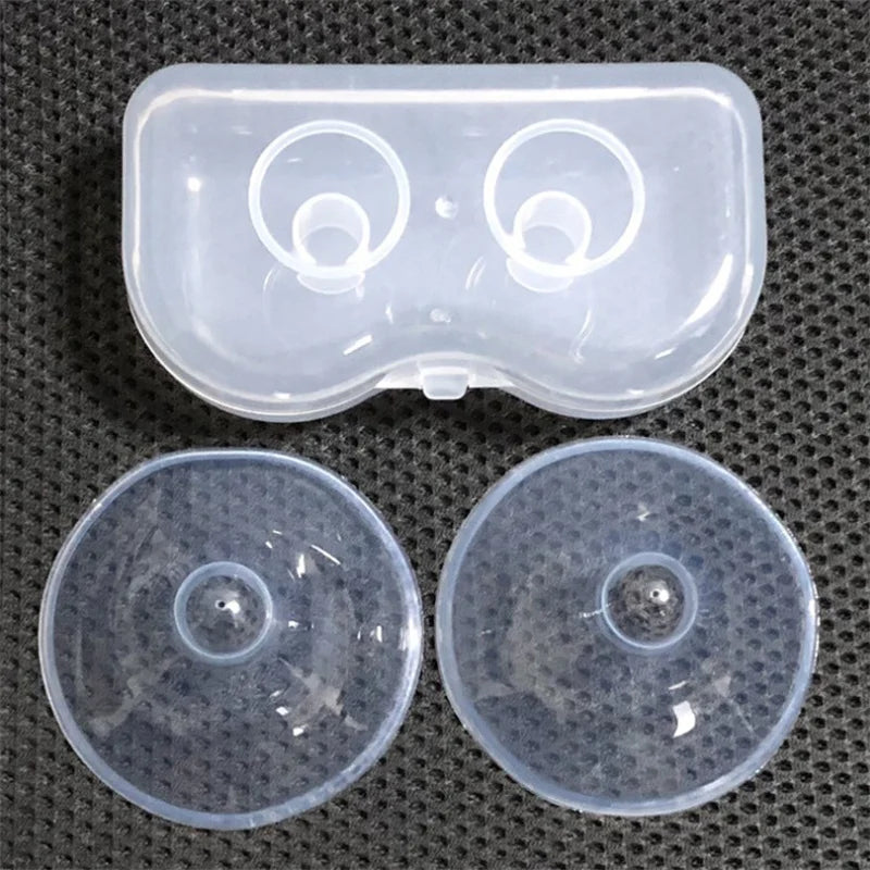 2Pcs Silicone Breastfeeding Nipple Protectors Feeding Mother Nipple Shields Protection Cover Soft Milk Feeding Nursing Shield
