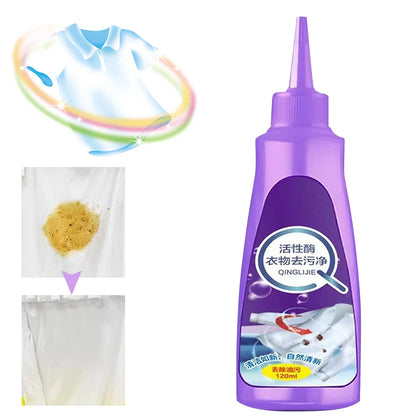 120 ML Concentrated Liquid Laundry Detergent Active Enzyme Laundry Detergent Laundry Detergent Liquid Laundry Stain Remover