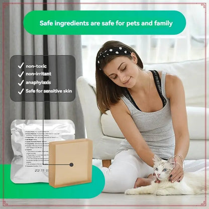 N50 Odor Eliminator Forpuramax Self-Cleaning Cat Litter Box Pet Toilet Odor Control Deodorant Cubes 3PCS