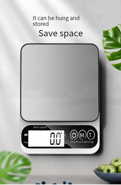 Kitchen Electronic Scale High Precision Household Baking Gram Scale Accurate Small Electronic Scale Food Scale Small Gram Scale