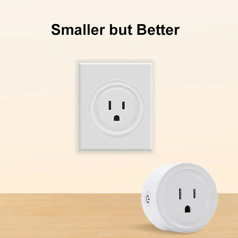 Zigbee3.0 Wireless Remote Control US Smart Plug Support Alexa Smartthing APP