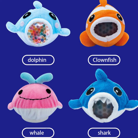 Plush Doll Pinch Fun Toy Creative Unique Stress Relieving Toy Pinch Ball Small Monster Gift