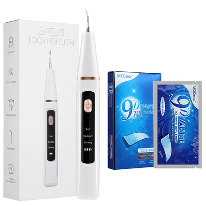 Sonic Electric Teeth Cleaner Ultrasonic Dental Scaler For Teeth Tartar Stain Dental Stone Removal Teeth Whitening Tool
