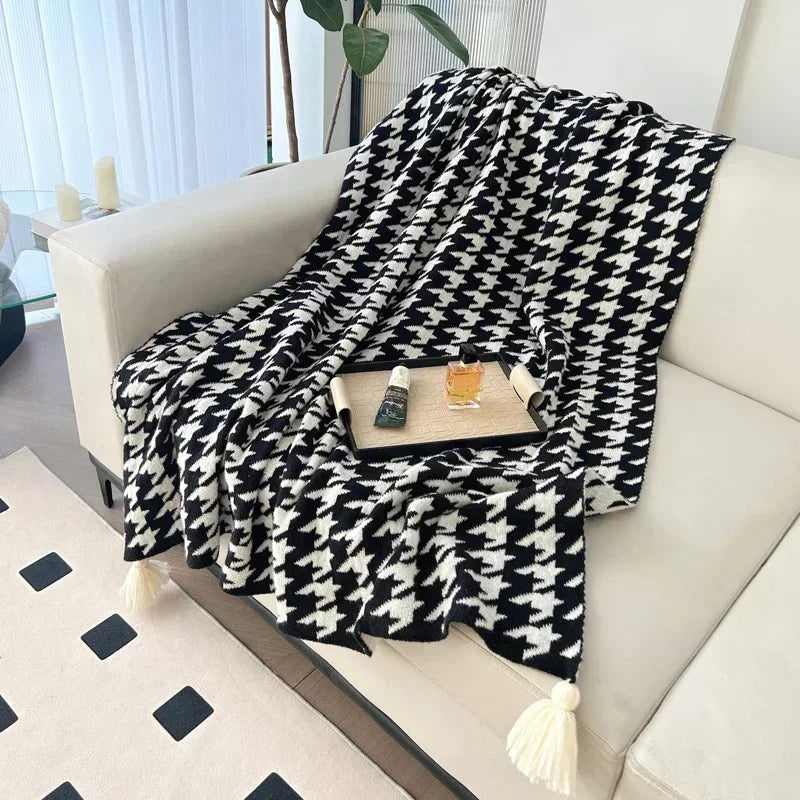 Bohemian Blanket Soft Sofa Cover Summer Blanket Office Nap Blankets Air Conditioning Blankets Knit Blanket For Travel