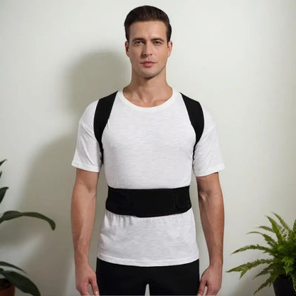 Back Posture Correction Belt Hunchback Corrector Men Women Sitting Posture Adjustable Correction Belt Shoulder Straight Back