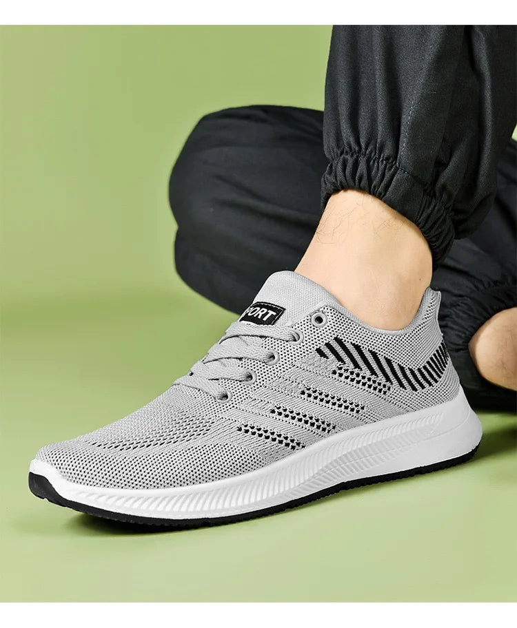 Shoes for Men Casual Slip on Fashion Sneakers Breathable Running Shoes Outdoor Walking Training Tennis Shoes