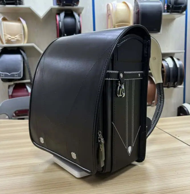 Japanese Randoseru Backpack  Elementary School Bookbags for girls Japan PU Leather Japan School Bag For Boys School Backpack Bag