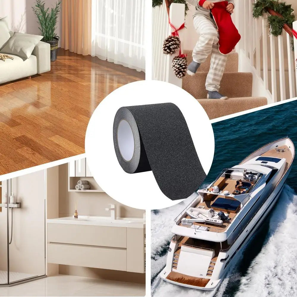 Anti Slip Tape Anti-Slip Friction Tape Waterproof Strong Safety Grip Tape For Stairs Ramps Walkways Decks