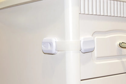 3Pcs Child Lock Protection for Locking Cabinet Cupboard Drawers Refrigerator Oven Toilet Trash Can Doors Children's Safety Kids