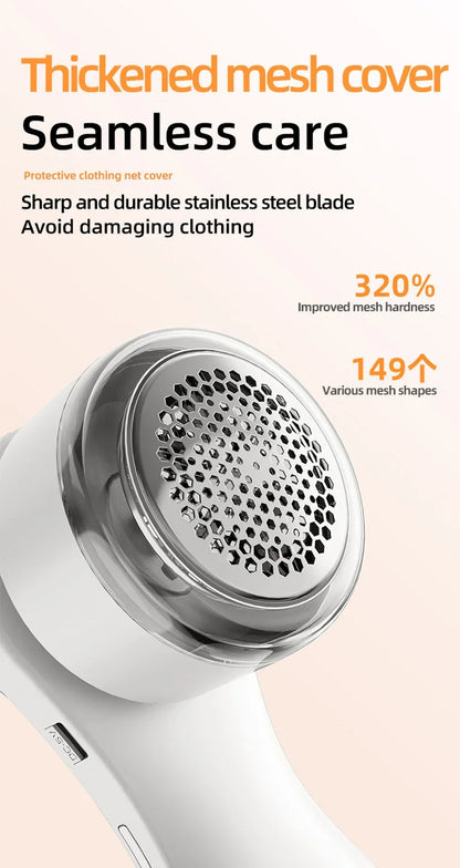 Electric Lint Remover for Clothes LCD Display USB Rechargeable Portable Hair Balls Fuzz Removers Household Fabric Shaver