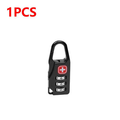 3 Digit Number Combination Pad Lock Padlock Outdoor Waterproof Lock Suitcase Luggage Security Coded Lock Zinc Alloy Code Lock