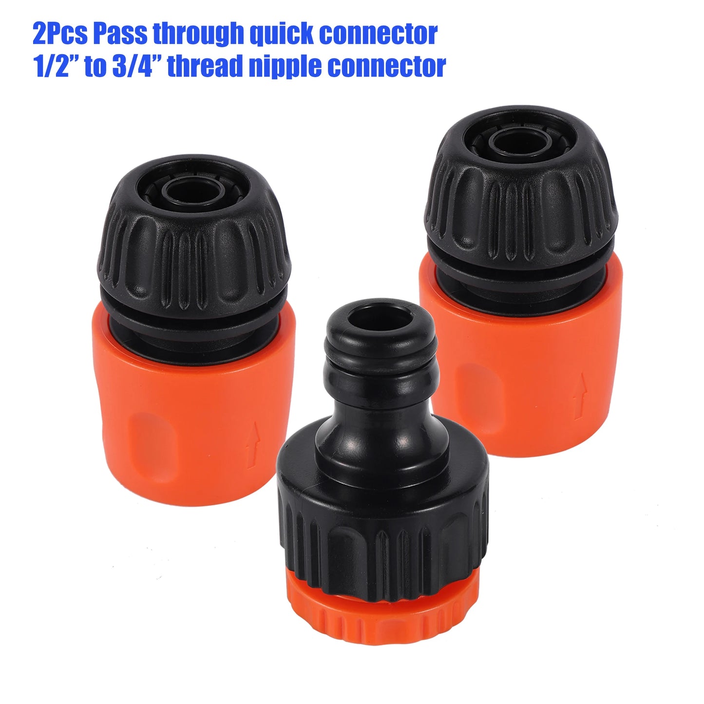 PVC Pipe Garden Agriculture Irrigation Antifreeze Pipe Faucet Adapter Quick Connect Car Wash Water Hose Fitting