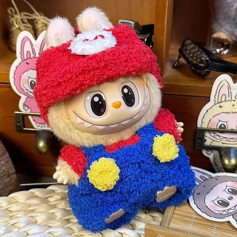 Labubu Doll Clothing and Accessories Knitted Cartoon Character Clothing Exquisite Craftsmanship Labubu Ropa Fashion Clothing