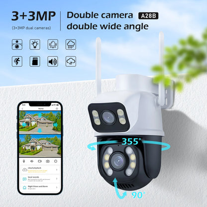 Icsee WiFi security camera WiFi surveillance camera security camera outdoor WiFi surveillance monitor camera monitor