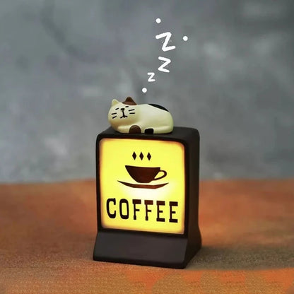 New Convenience Store Refrigerator Stickers Magnetic Fridge Stickers Lightbox Toy Model Light Signs Home Decorative Ornaments