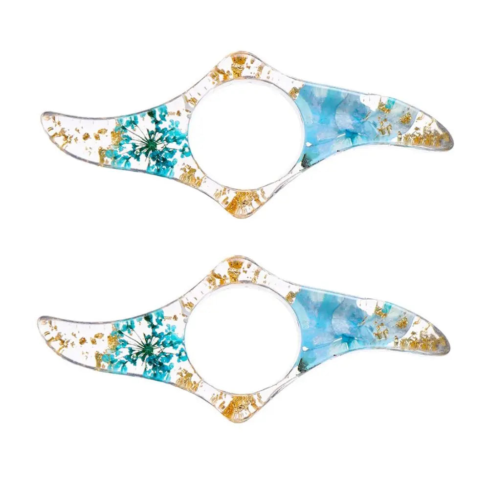 Book Accessories Acrylic Thumb Book Support Dried Flower Spreader Thumb Book Brace Colorful Smooth Book Page Holders Book Lovers