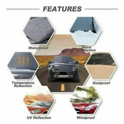 Car Accessories Car Windscreen Windshield Frost Cover Ice Snow Shield Front Protector Auto UV Protection Curtain Styling 1Pc