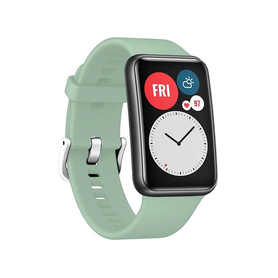 Silicone Strap For Huawei Watch Fit New Original Band Smart Watch Replacement Huawei Fit Watchband For Huawei Watch Fit Correa