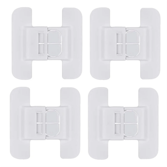 Fridge Lock, Refrigerator Lock for Kids, Cabinet Locks for Babies, Child Drawer Locks, Freezer Door Lock for Proof 4PcsB84B