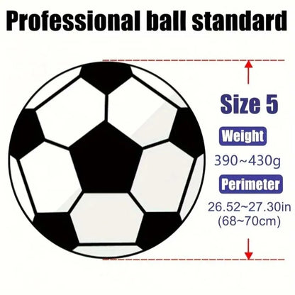 Standard Size 5 Size 4 Soccer Ball Professional Outdoors Sports Match Balls Training Seamless Football High Quality Pu Material