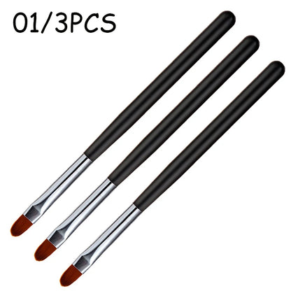 1-9PCS Nails Art Brush Pen 3D Tips Pattern Phototherapy Acrylic UV Gel Extension Builder Coating Painting Pen DIY Manicure Tools