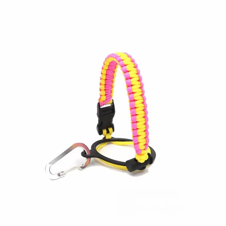 Water Bottle Holder With Strap Fits Wide Mouth Bottles Paracord Cup Handle  Durable Carrier Secure Accessories for Hydro Flask
